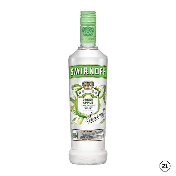 Smirnoff Green Apple Vodka 750Ml