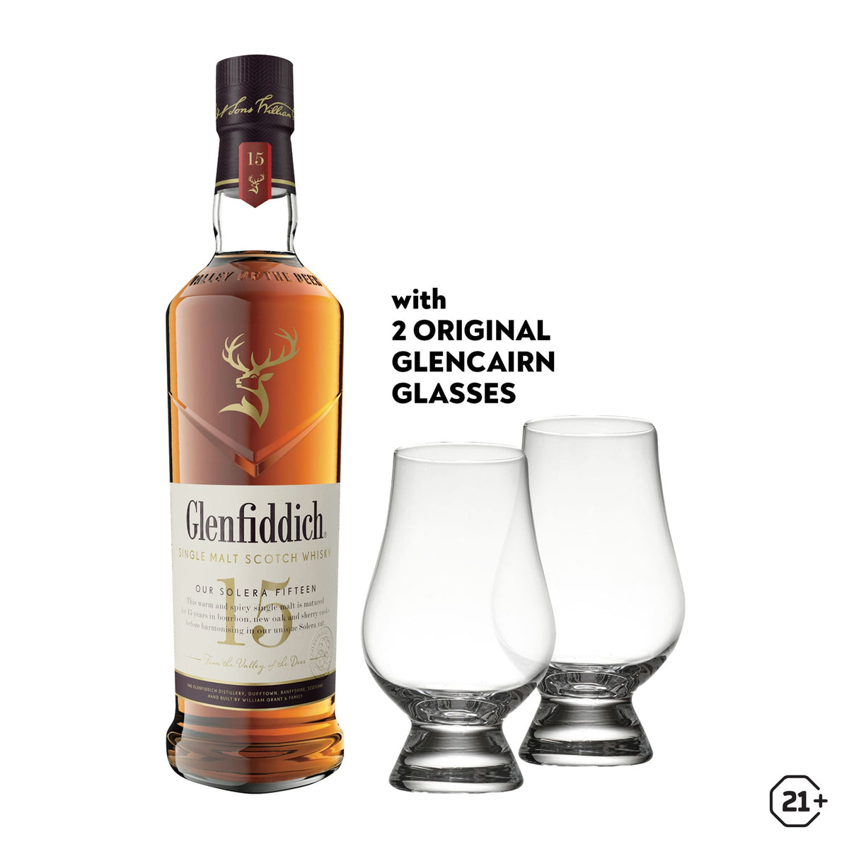 Glenfiddich 15 Year Old 700ml ２本セット SPEYSIDE-CLASSICS--GLENFIDDICH