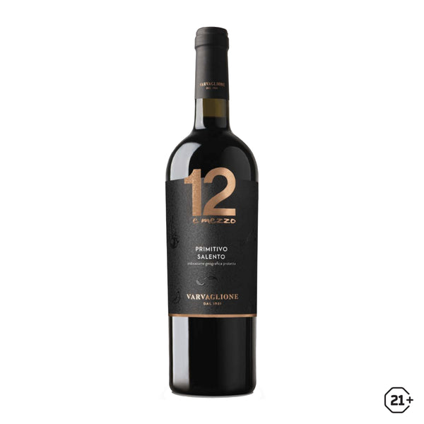 Varvaglione 12 E Mezzo Primitivo Salento IGP 750ml