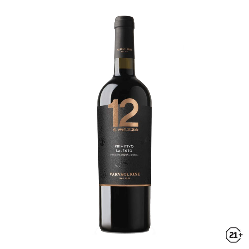 Varvaglione 12 E Mezzo Primitivo Salento IGP 750ml