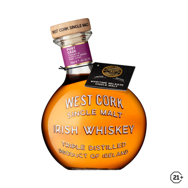 West Cork - Maritime Series Port Cask - Single Malt Whiskey - 700ml