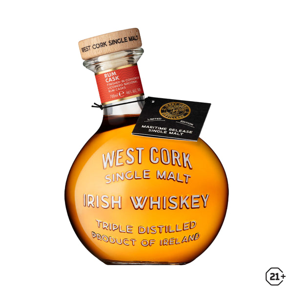 West Cork - Maritime Series Rum Cask - Single Malt Whiskey - 700ml
