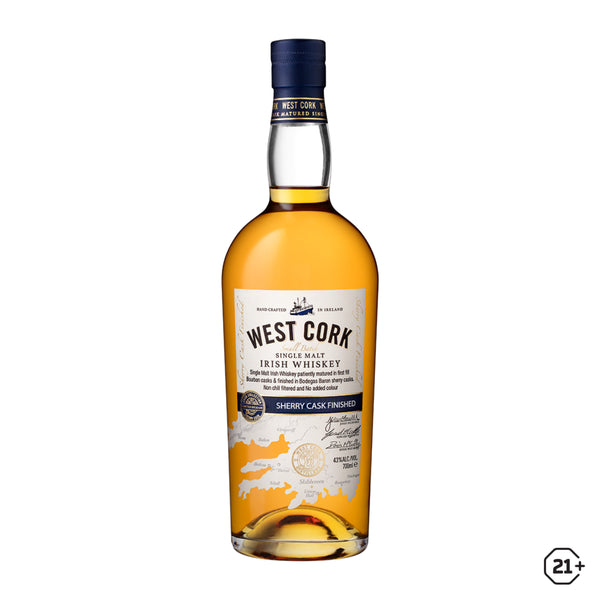 West Cork - Small Batch Sherry Cask - Single Malt Whiskey - 700ml