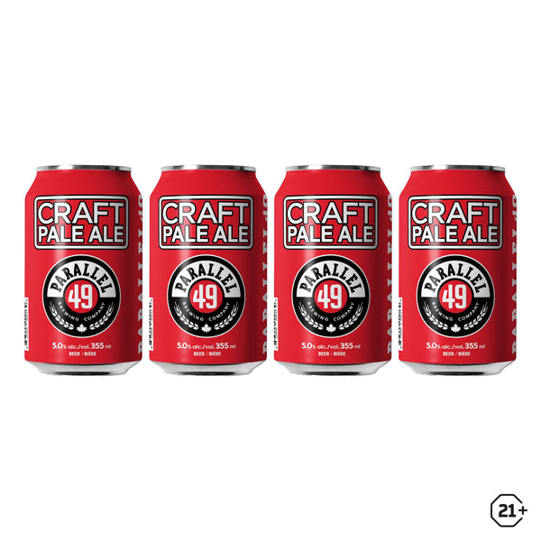 Parallel 49 - Craft Pale Ale - 355ml - 4Cans