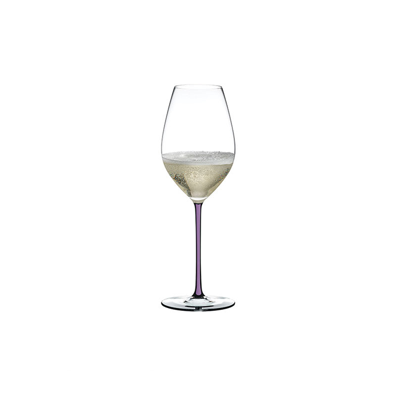 Riedel - Fatto A Mano - Champagne Wine Glass - Opal Violet