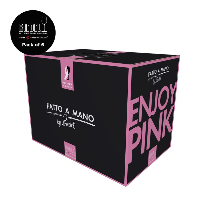 Riedel - Fatto A Mano - Champagne - Pink - Gift Set