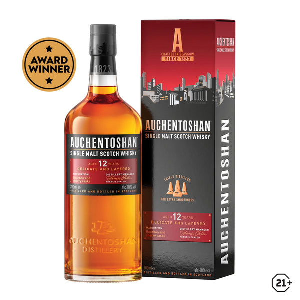 Auchentoshan 12yrs - Single Malt Whisky - 700ml