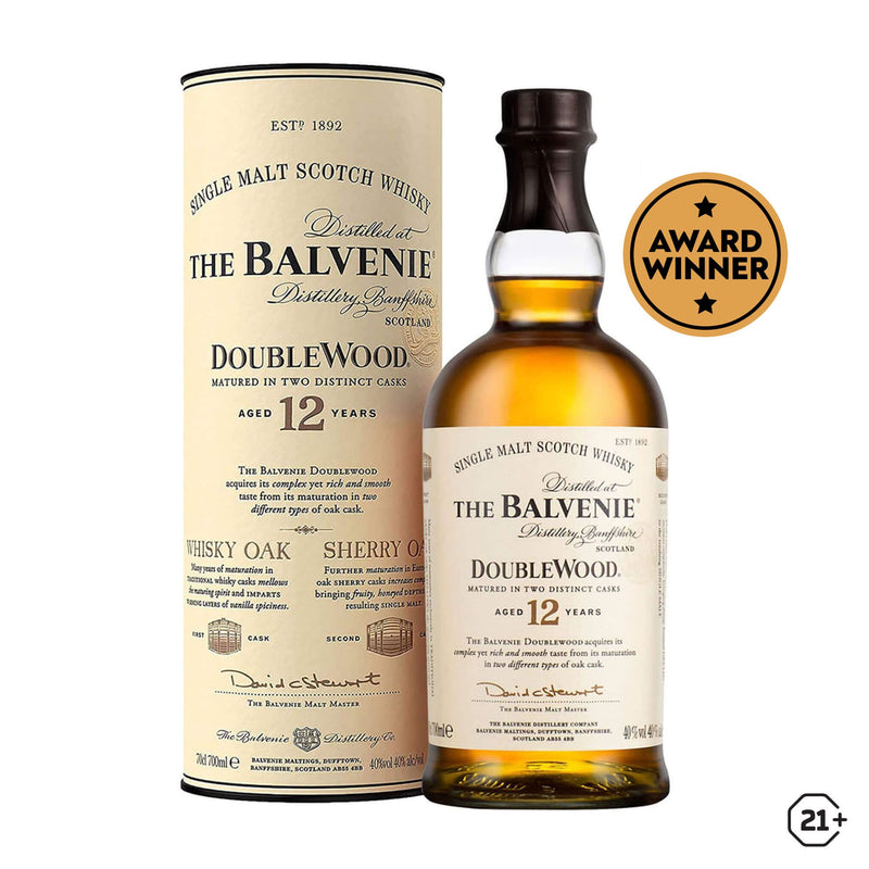Balvenie 12yrs - Doublewood - Single Malt Whisky - 700ml