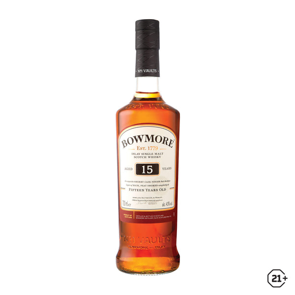 Bowmore 15yrs - Single Malt Whisky - 700ml