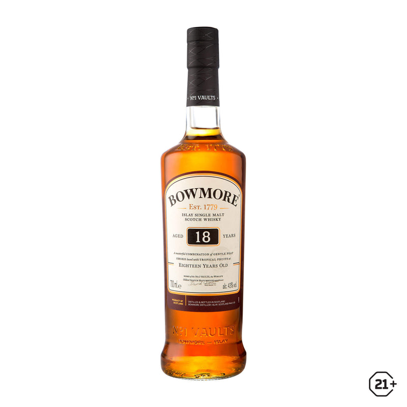 Bowmore 18yrs - Single Malt Whisky - 700ml
