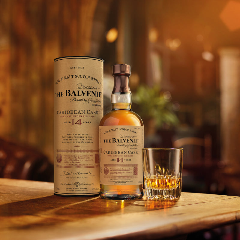 Balvenie 14yrs - Caribbean Cask - Single Malt Whisky - 700ml