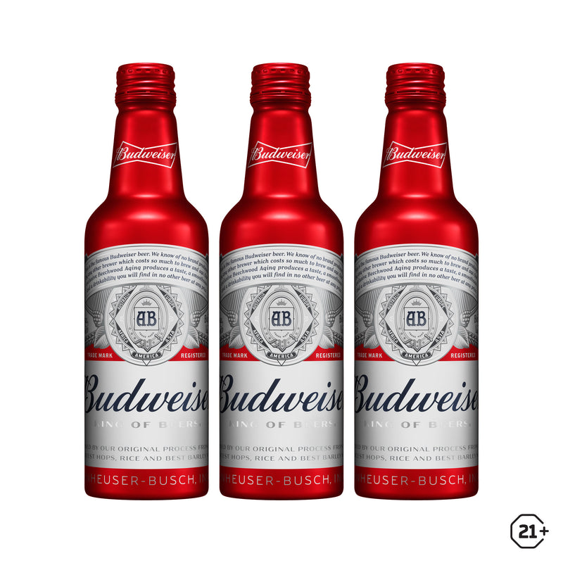 Budweiser Beer - 355ml - 3btls