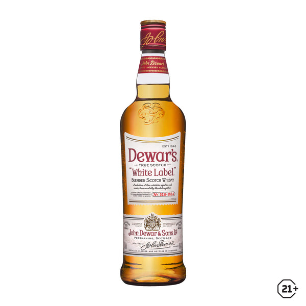 Dewars White Label - Blended Whisky - 750ml