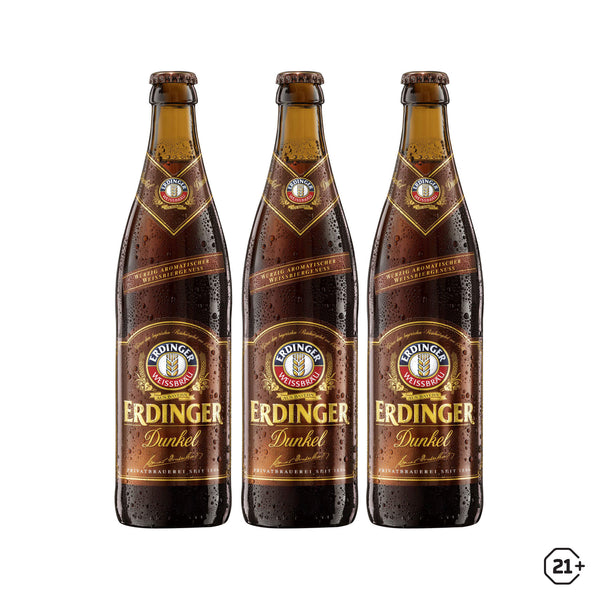 Erdinger - Dunkel Beer - 500ml - 3btls