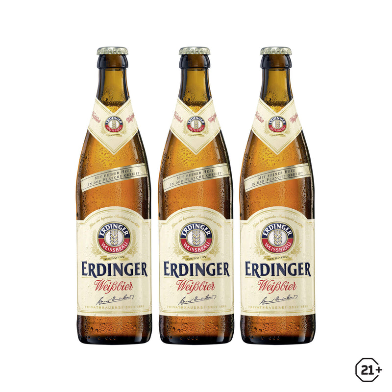 Erdinger - Weissbier Beer - 500ml - 3btls