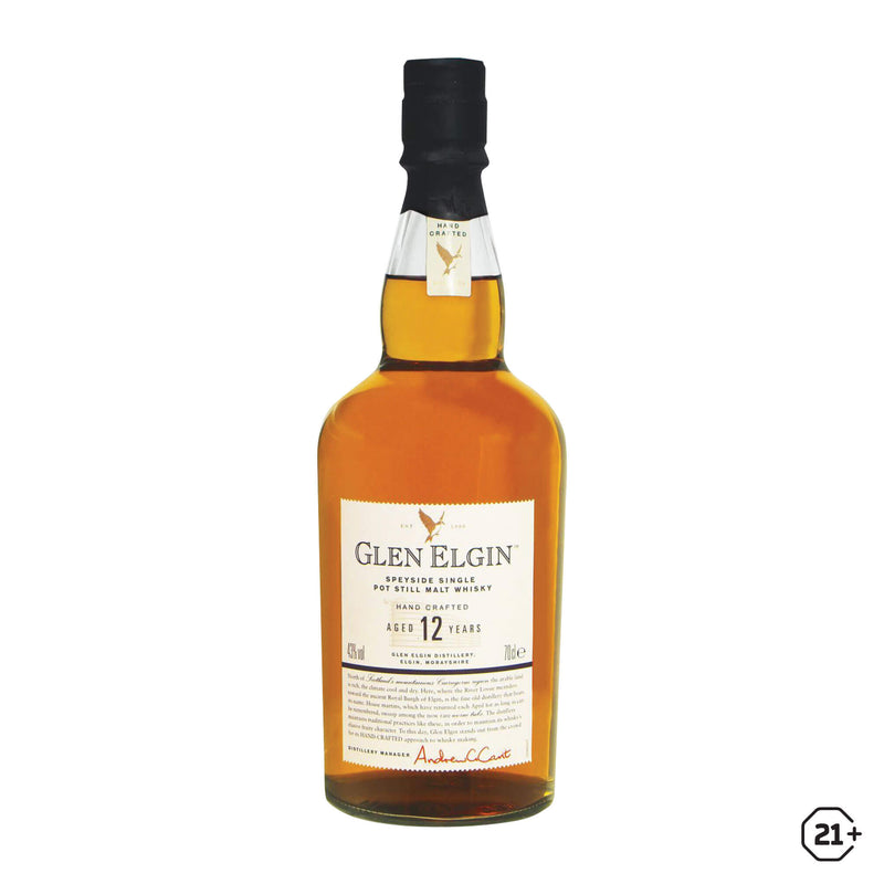 Glen Elgin 12yrs - Single Malt Whisky - 700ml