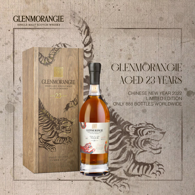 Glenmorangie 23yrs - Year of The Tiger - Single Malt Whisky - CNY Giftbox - 700ml