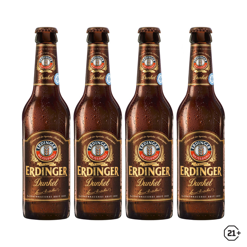 Erdinger - Dunkel Beer - 330ml - 4btls