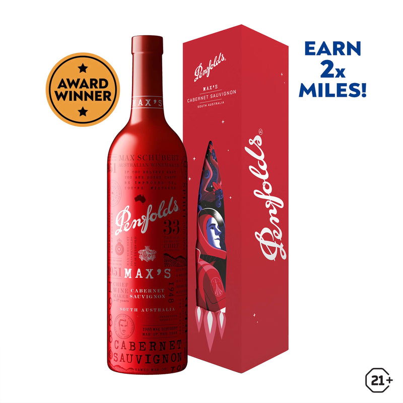 Penfolds Max's - Cabernet Sauvignon - Rocket Gift Box - 750ml