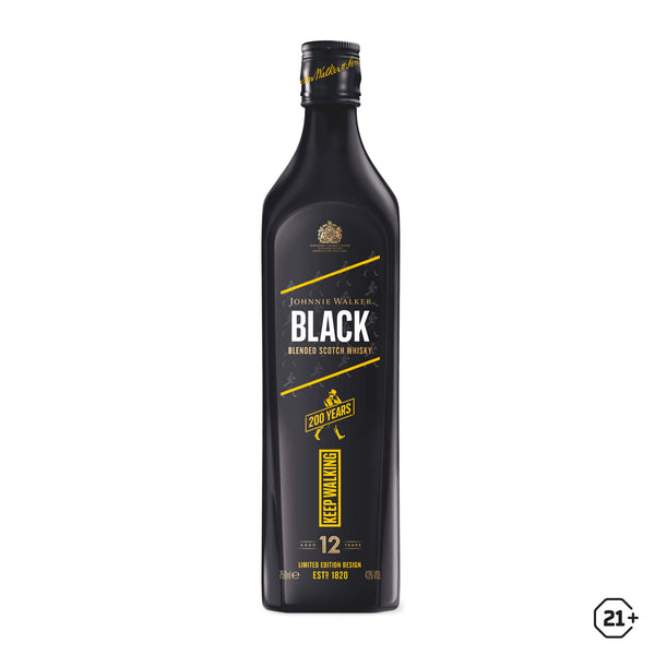 古酒　Johnnie Walker Black Label ウイスキー Johnnie Walker Black Label Icon 200yrs 750ml