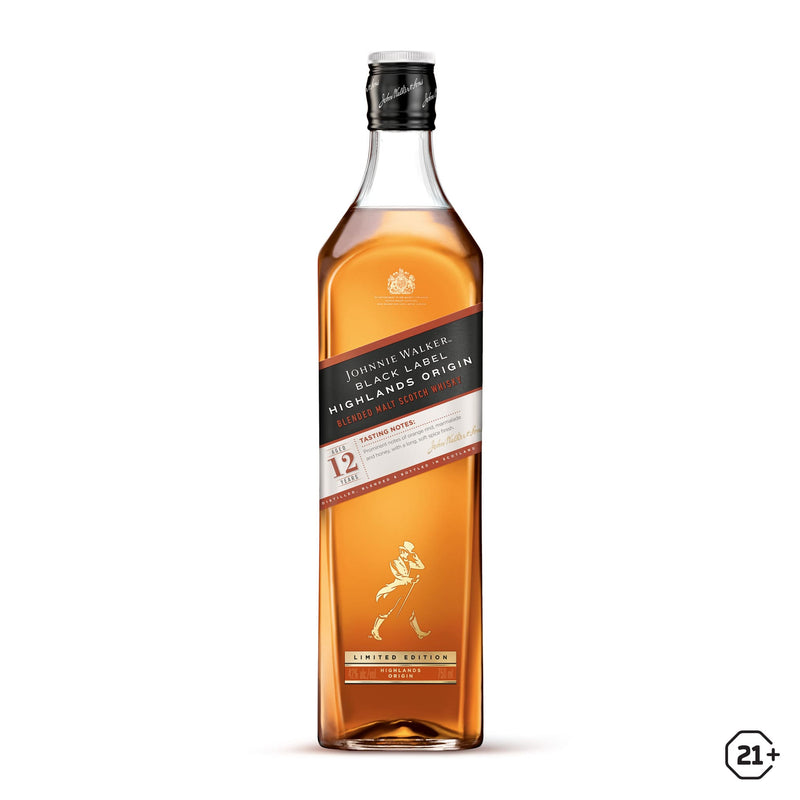 Johnnie Walker - Black Label - Highland Origin - Blended Whisky - 700ml