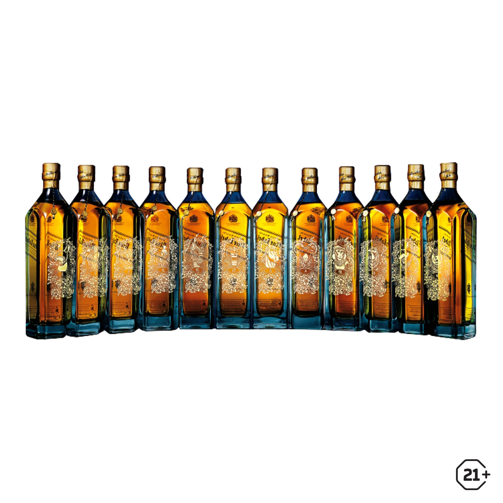 Johnnie Walker Blue Label Zodiac Collection Blended Whisky 1L