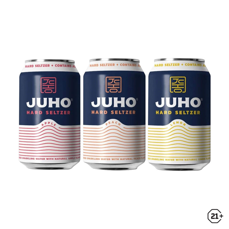 Juho - Hard Seltzer - Tasting Pack - 355ml - 3cans