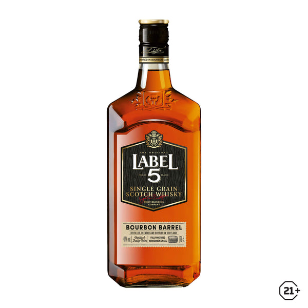 Label 5 - Bourbon Barrel - Single Grain Scotch Whisky - 700ml