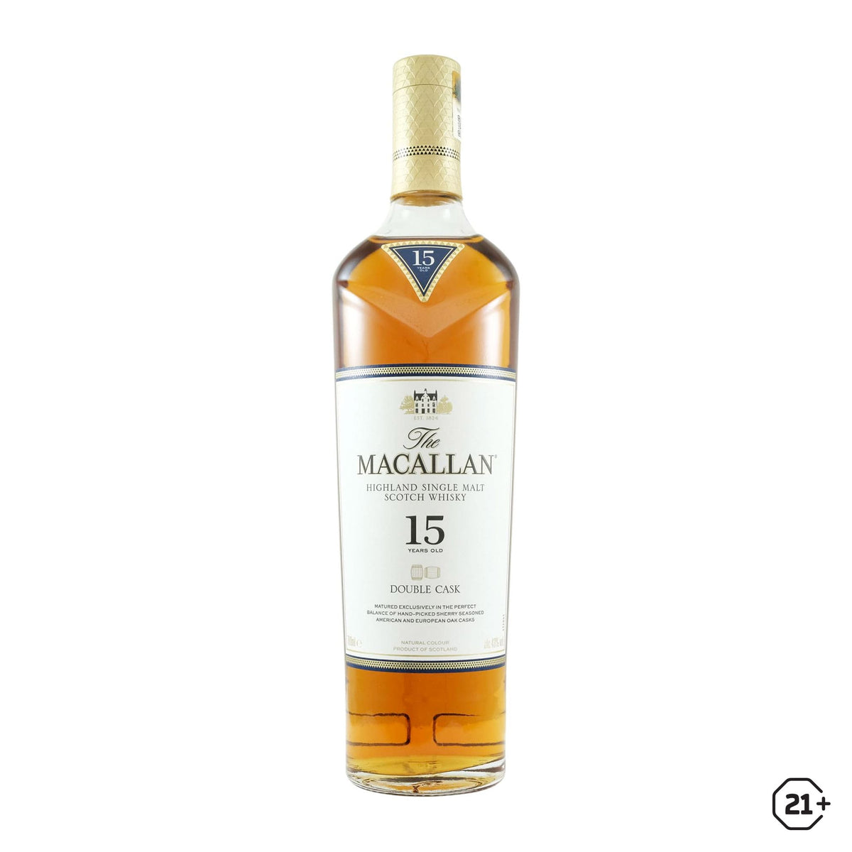 Buy The Macallan 15yrs Double Cask 700ml at Minuman.com
