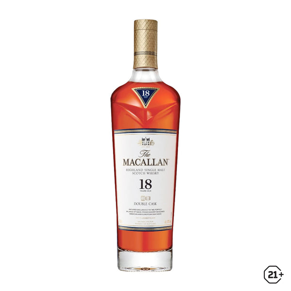 The Macallan 18yrs - Double Cask - Single Malt Whisky - 700ml