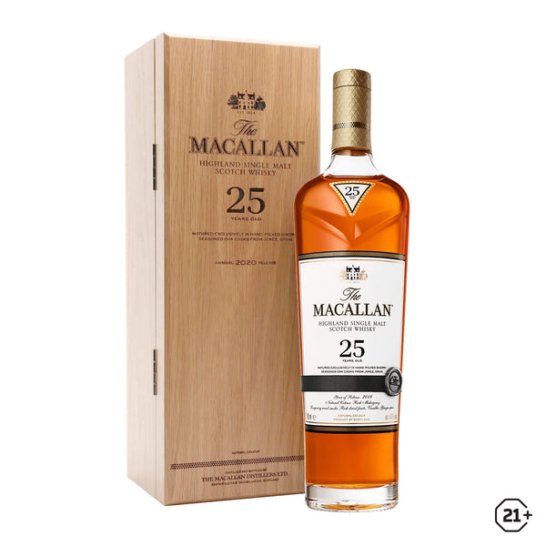The Macallan 25yrs - Sherry Oak - Single Malt Whisky - 700ml