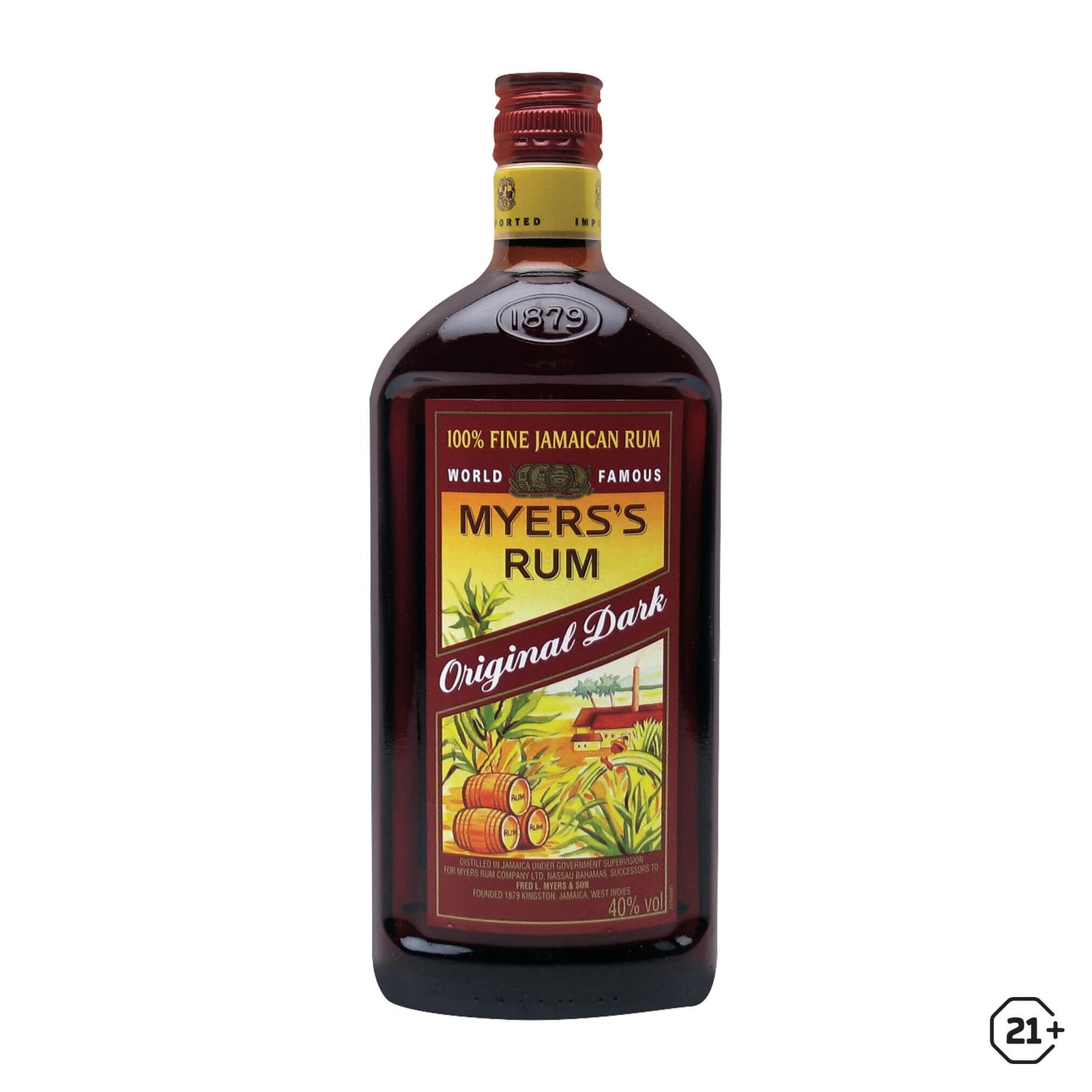 Get Myers Dark Rum 750ml at Minuman.com | Free Shipping!