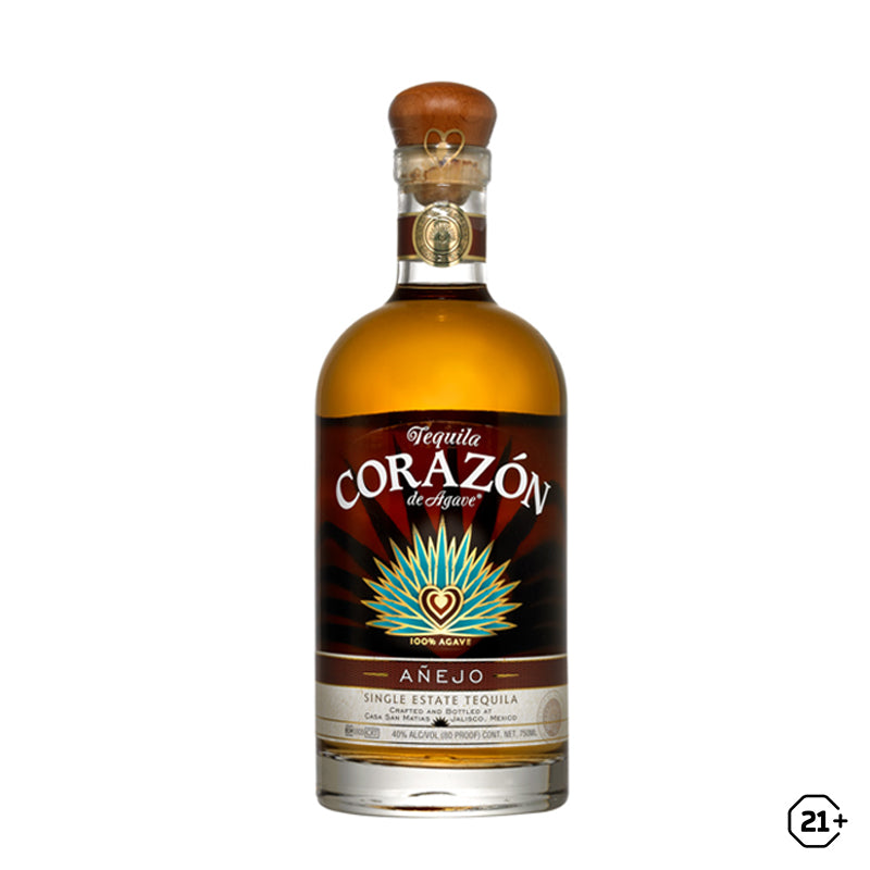 Corazon De Agave Tequila - Anejo - 750ml
