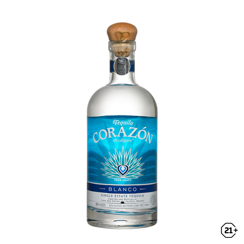 Corazon De Agave Tequila - Blanco - 750ml