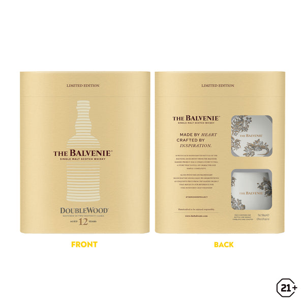 Balvenie 12yrs - Doublewood - Single Malt Whisky - Gift Box - 700ml