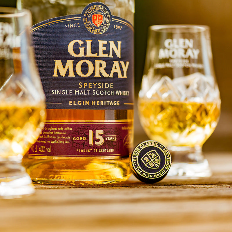 Glen Moray 15yrs - Single Malt Whisky - 700ml